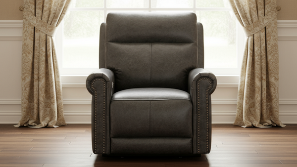 Weathered Stone Leather P3 Power Recliner